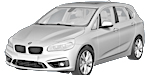 BMW F45 P00A9 Fault Code